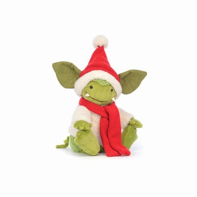 Jellycat Christmas Grizzo USA | 85923TZEO